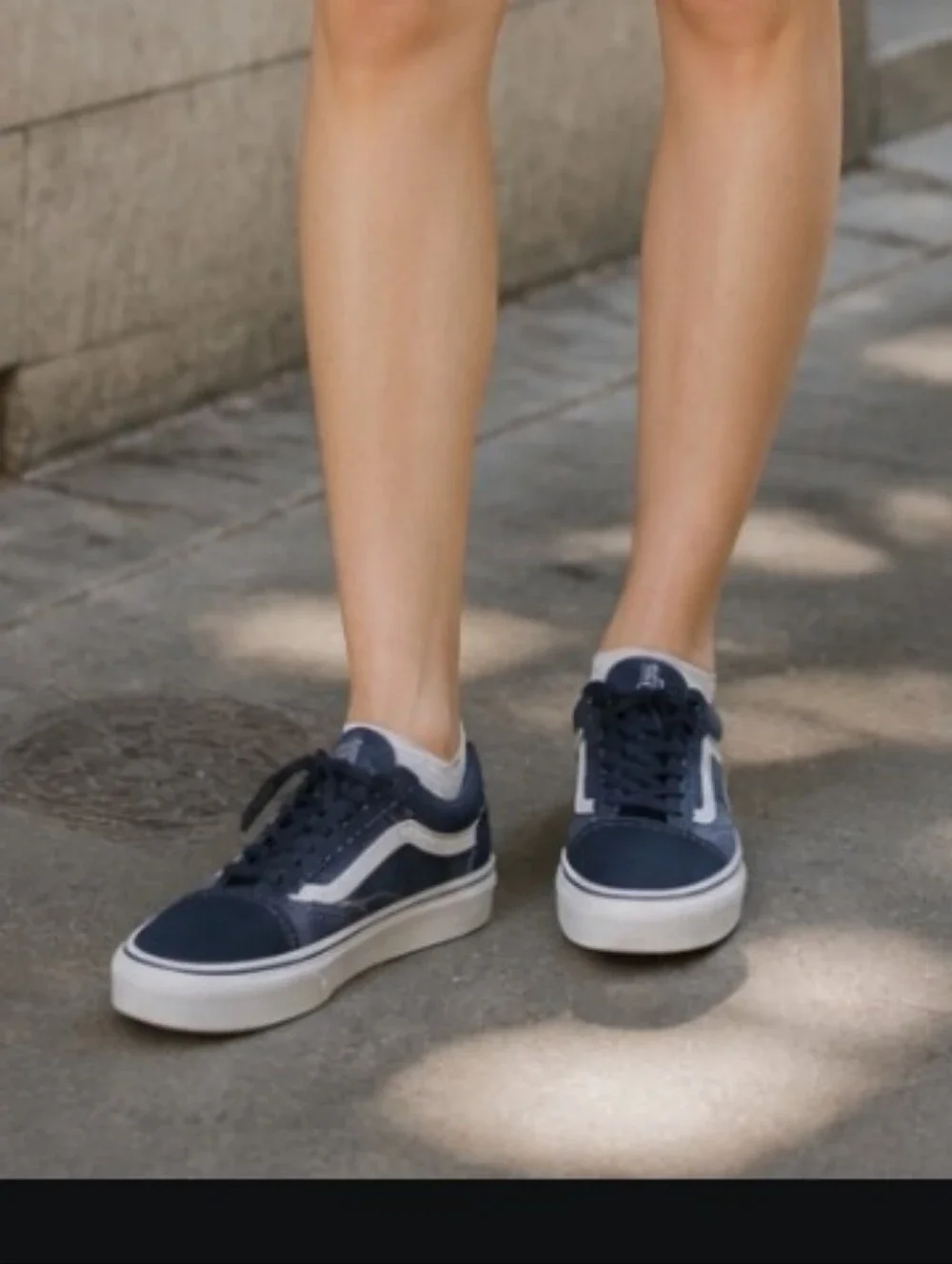 Vans Sneaker Womens Size 8.5 Blue Paisley